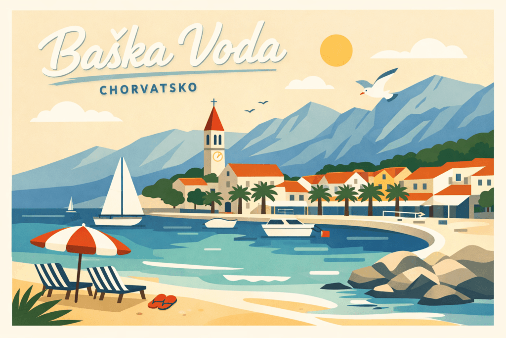 Chorvatsko Baška Voda