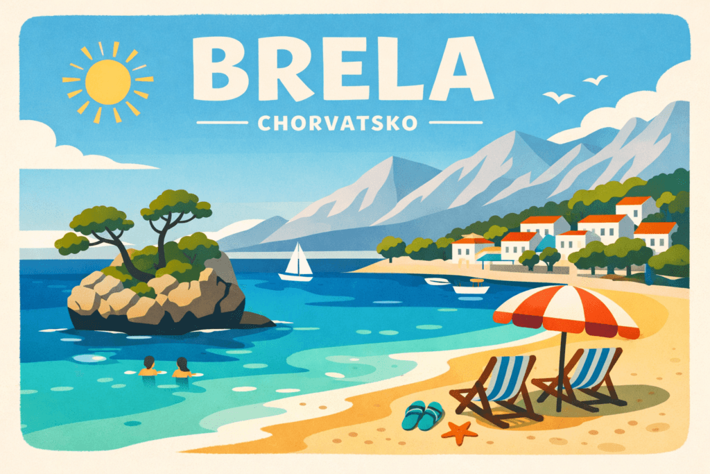 Brela Chorvatsko