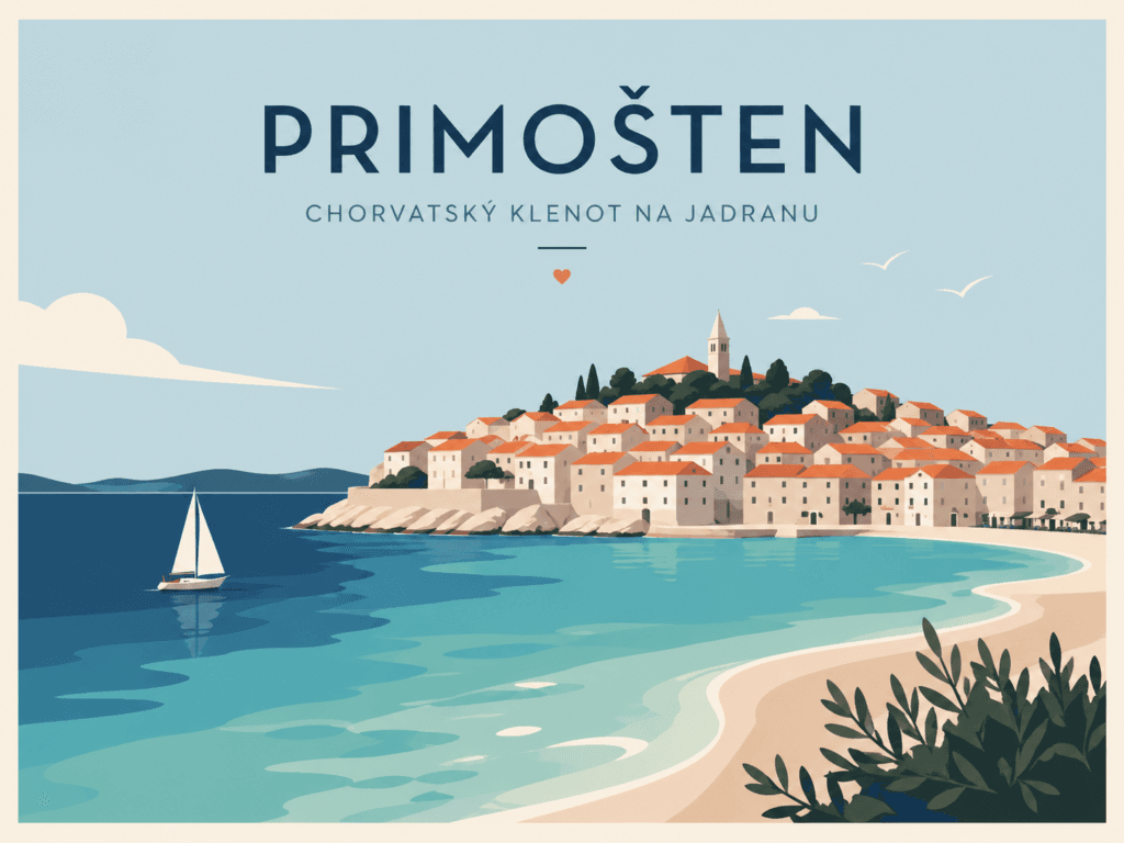 Chorvatsko Primošten poloostrov