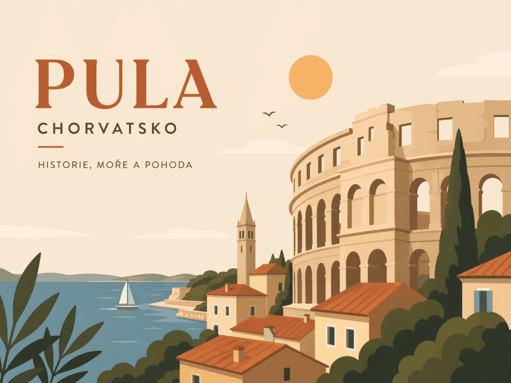 Pula Chorvatsko amfiteátr