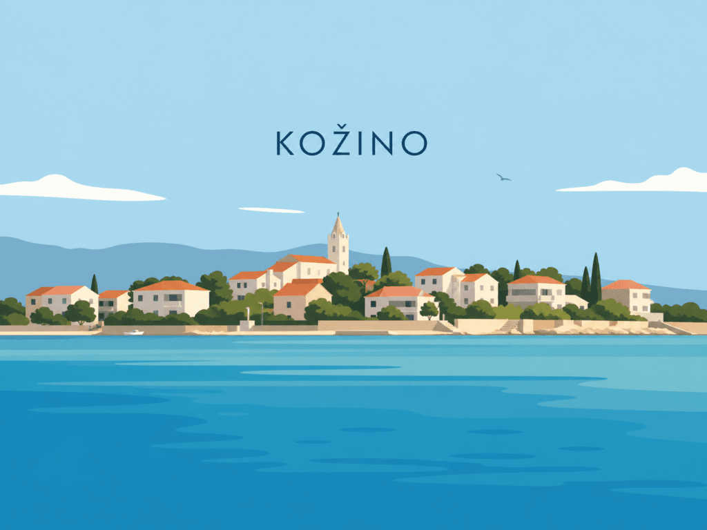 Chorvatsko Kožino