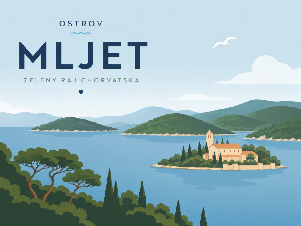 Ostrov Mljet Chorvatsko